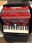 Hohner Hohnica 1305 Beginner 72 Bass Accordion Red, Lots Of Button Issues For. Price: $499.00.