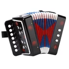 Accordion 10 Keys Button Toy For Kids,musical Instrument,mini Accor... New. Price: $35.44.