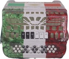 Sofiamari SMTT-3412, 2-TONE Accordion Red,white,green Sol/mi Open. Price: $1078.00.