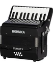 Hohner 8 Bass Student X Piano Accordion With Bag And Straps (for Child) New. Price: $495.00.