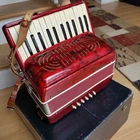 Italian Accordion Noble Italy Pearl & Red Mother Of. Price: $299.99.
