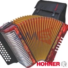 Hohner Corona Iii 31 Button Gcf Sol Diatonic Accordion Red + Gig Bag, Straps New. Price: $2739.00.