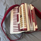 Camerano Piano Accordion - 3/4 Reeds Lmm 120 Bass 17" Keyboard 5/2 Register Used. Price: $870.00.