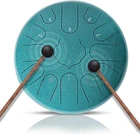 Nbmicso Steel Tongue Drum- 13 Note 12 Inches C-key Rain Sound Healing New. Price: $72.99.