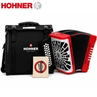 Hohner Compadre Gcf Sol Diatonic Accordion Red With Gig Bag, Straps & Cloth New. Price: $1319.00.