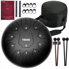 Steel Tongue Drum Percussion Instrument 11 Notes 10 Inches Black New. Price: $59.46.