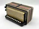 Vintage Hohner HA-112? Diatonic Accordion Key Of 10 Button Bass, Germany. Price: $350.00.