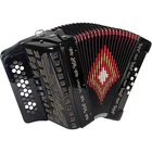 Sofiamari SM3412 34BUTTON 12BASS Accordion Gcf Black Pearl Ln Excellent. Price: $949.52.