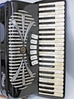 Vintage Sonola Rivoli Model R.345 Piano Accordion Black 41/120 Italy - Serial 26 Used. Price: $899.00.