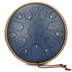 Steel Tongue Drum 14 Inch 15 Notes Handpan Major Navy Blue Instrument Adults New. Price: $89.99.