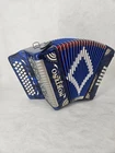 Norteno By Gabbanelli 34 Button Accordion Blue Pearl New. Price: $1550.00.