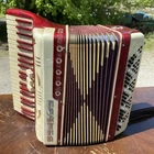 Borteli Martha Accordion - Red Beige As Is Musical Instrument Used. Price: $209.99.