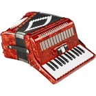 Sofiamari SM-2648, Piano Bass Accordion Red Pearl #R7766 Used. Price: $499.95.