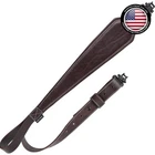 Rifle Sling 28 Inch Leather Mahogany Adjustable Hunting Gun Strap With Padded... New. Price: $56.99.