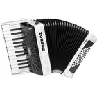 Hohner Bravo Ii 48 Chromatic Piano Key Accordion - White New. Price: $2159.00.