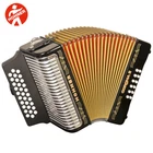 Hohner 3500 Corona Ii 31 Button Gcf Sol Diatonic Accordion Black W/ Bag, Straps New. Price: $1869.00.