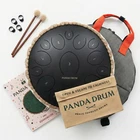 Steel Tongue Drum 15 Inch 432HZ Black Handpan Panda Pro 002 Music Book Mallets New. Price: $439.99.