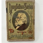 Antique Longfellow Series Popular Authors Card Game Set Original Box Used. Price: $50.00.