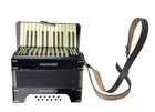 Hohner Student Ii Vintage Piano Accordion 25 Keys & 12 Bass Tested Working Used. Price: $135.00.
