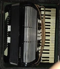 Hohner Tango Iim Piano Accordion 120 Bass 41 Treble 3 Register Black/white Used. Price: $500.00.