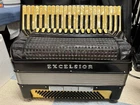 Simple Operation Confirmed Excelsior MOD.320M 41 Keys 120 Base Hmml Accordion Used. Price: $1458.12.