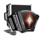 31 Key Accordion, 12 Bass 3-ROW Gcf Diatonic Instruments For Adults... New. Price: $542.11.