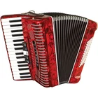 *issue* Hohner Hohnica Beginner 48 Bass Accordion - Red W/case #R8424 Used. Price: $649.95.