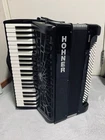 Hohner Bravo Iii Black 120-BASS 41-SILENT Key Piano Accordion Used. Price: $2250.00.