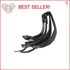 Yibuy Adjustable Accordion Shoulder Strap Set Pu Leather Black Of 2 New. Price: $28.40.