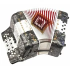 Rossetti 34 Button Accordion 12 Bass Switches Fbe Grey White New. Price: $1110.99.
