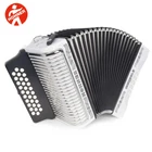 Hohner 3500 Corona Ii 31 Button Gcf Sol Diatonic Accordion White W/ Bag, Straps New. Price: $1869.00.