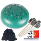 Steel Tongue Drum 6 Inch 8 Notes Hand Pan Percussion For Kids W/ Carry Bag New. Price: $24.99.