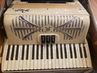 Vintage Sonola Rivoli Accordion -made Italy- With Case Mother Of Pearl Used. Price: $499.99.
