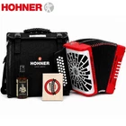 Hohner Compadre Fbe Fa 31 Button Accordion Red With Bag, Straps And Polish New. Price: $1319.00.