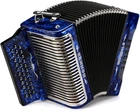 Hohner Corona Ii Xtreme Diatonic Accordion - Keys Of F/bb/eb Pearl Dark Blue New. Price: $2652.50.