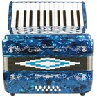 Rossetti Beginner Piano Accordion 12 Bass 25 Keys Blue New. Price: $799.00.