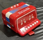 Woodstock Kid Accordion Red White - Excellent Condition Used. Price: $22.99.