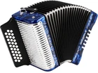 Hohner Corona Ii Diatonic Accordion - Keys Of G/c/f Dark Blue New. Price: $1699.00.