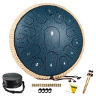 Steel Tongue Drum 13" 15 Notes Hand Pan Major Navy Blue Music Book Bag New. Price: $82.49.
