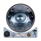 Advanced Adult Handpan Drum, 22-INCH 10-NOTES 440HZ Minor Kurd Steel Handpa... New. Price: $381.03.