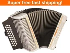 Hohner Corona Ii Diatonic Accordion Keys Of G/c/f White -new. Price: $1869.00.