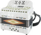 Sofiamari SMTT-3412, Two Tone Accordion White Pearl Sol/fa Damaged For. Price: $675.00.