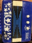 Vintage First Act Discovery Children Blue Accordion Good Condition Great Sound Used. Price: $15.00.