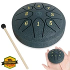 Ranming Navy Blue Steel Tongue Drum 8 Note New. Price: $27.99.