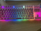 Magegee Gaming Keyboard, K1 Led Backlit With 104 Keys Pink Used. Price: $34.99.