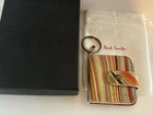Nwot Women's Paul Smith Signature Stripe Double Picture Frame & Key Ring # 9335 New. Price: $175.95.