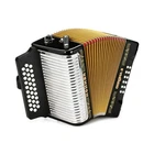 Hohner 3500GB Corona Ii Diatonic Accordion Gcf (jet Black) New. Price: $1869.00.