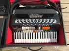 Iorio Accorgan Model 77 Series Piano Accordion + Tone Generator Used. Price: $1799.00.