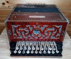Antique Nicolo Salanti German Button Accordion W/ Case Vintage Rare Is For. Price: $150.00.