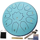 Steel Tongue Drum 11 Notes 6 Inch - Malachite Rain For Outside New. Price: $26.19.
